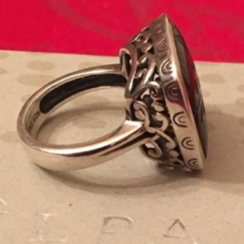 Silpada Sterling Silver Fern Leaf Ring R2389